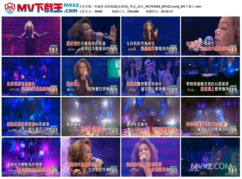杜丽莎-爱的根源(金曲捞)_粤语_流行_MC701009